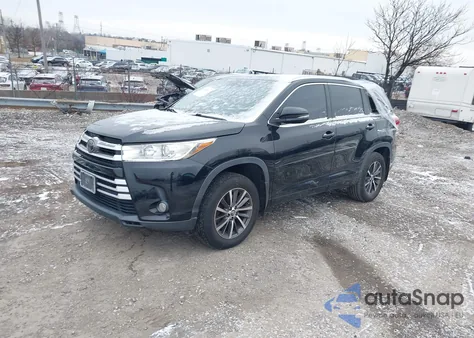 2017 Toyota Highlander Xle from USA, damaged, VIN 5TDJZRFH5HS440896